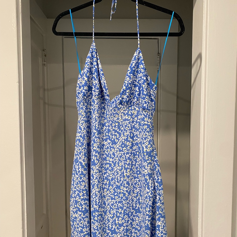 NWOT Zara floral mini dress